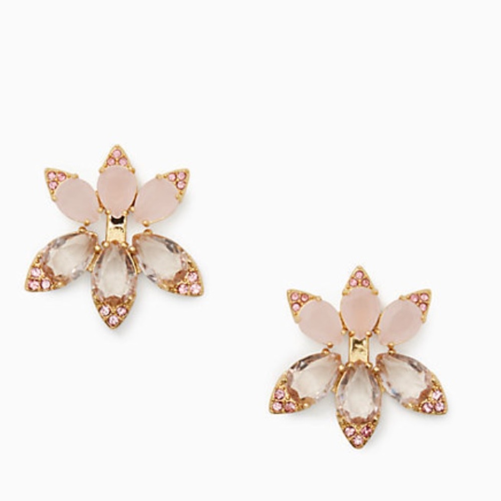 NWB Kate Spade Blushing Blooms earrings